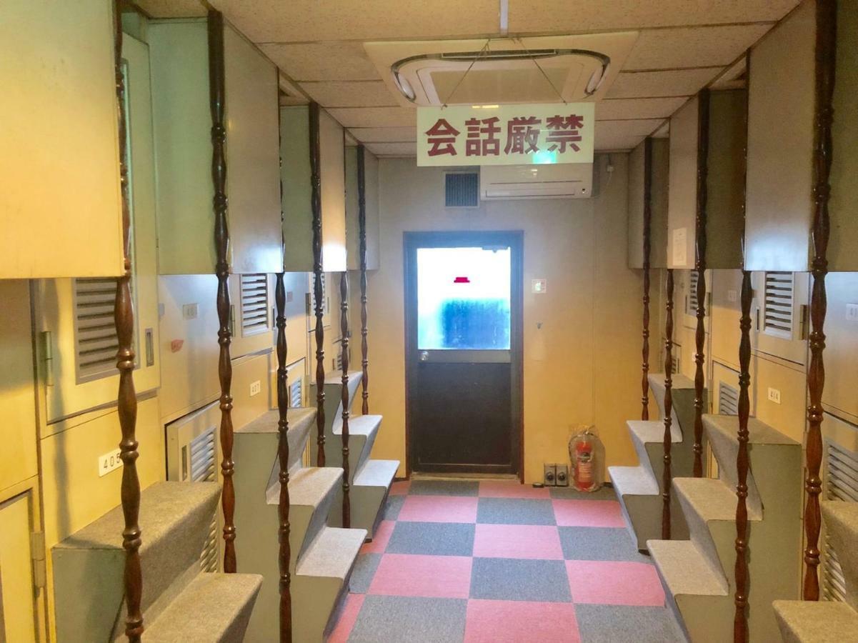 Capsule Hotel Block Room Tokio Exterior foto